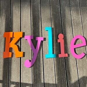Kylie Name Sign For Wall